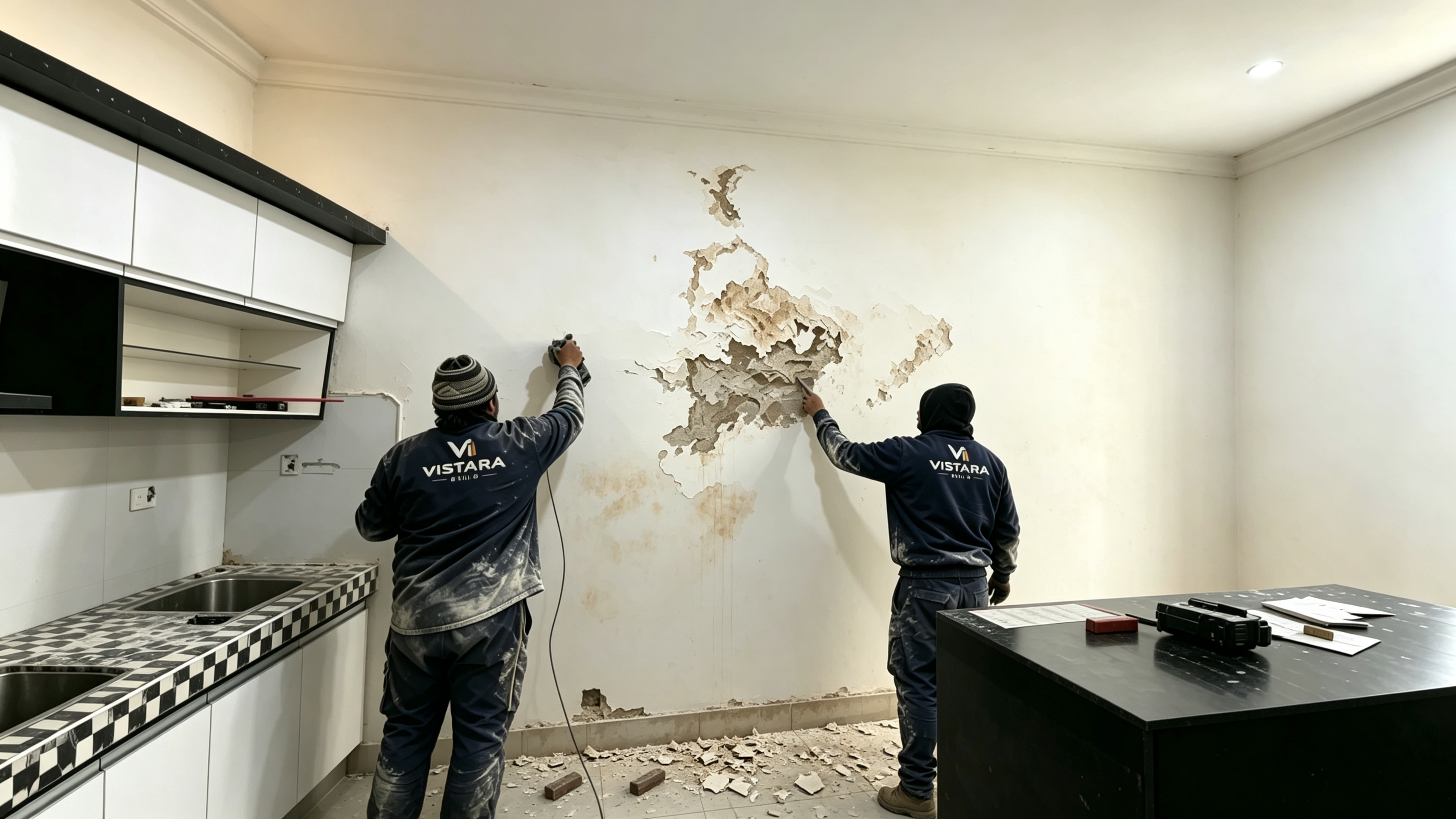 Pengecatan profesional oleh Vistara Build